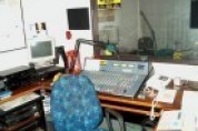 Opuštěné studio - Vysílací studio po přestěhování vysílání na žižkovský vysílač.